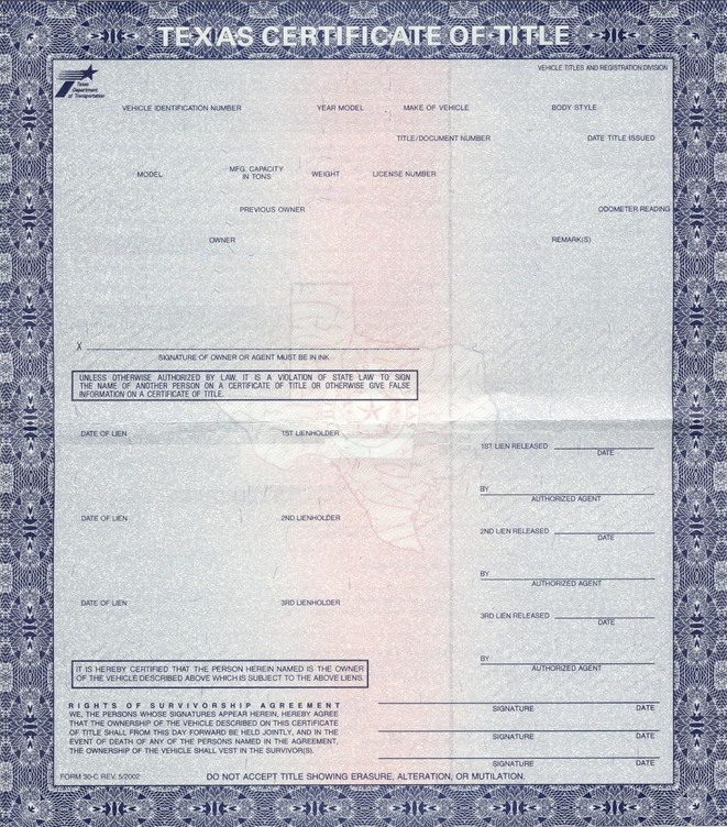 Mississippi Auto Title